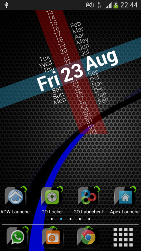 Theme Crystal Black HD pack - screenshot