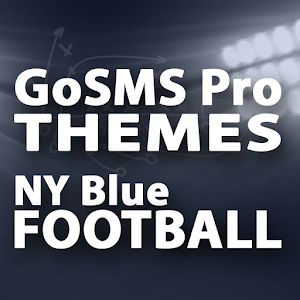 GoSMS New York Blue Football.apk 1.0