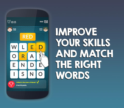 Wordy Free Word Scrabble Game