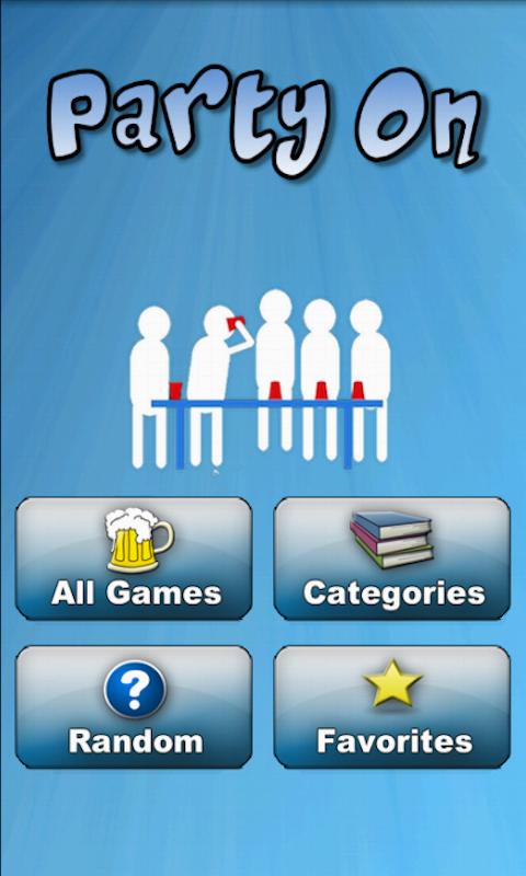 Android application Drinking Games screenshort