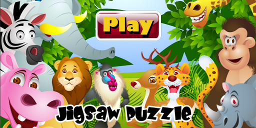 Free Kid Animal Jigsaw