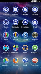 Galaxy Sparkle Theme Screenshots 2