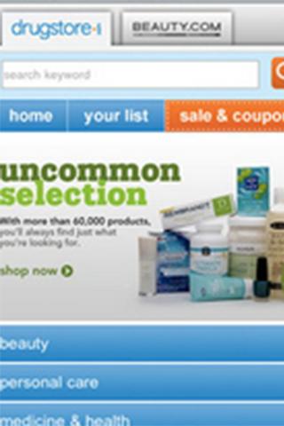 Drugstore.com QuickLink