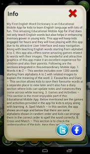 My First Word Dictionary Screenshots 1