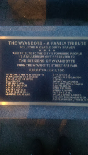 The Wyandots a Family Tribute Memorial