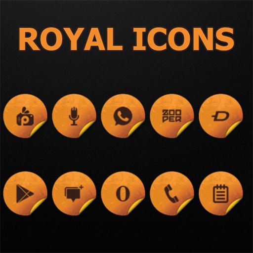 ROYAL ICONS-FREE APEX NOVA ADW 個人化 App LOGO-APP開箱王
