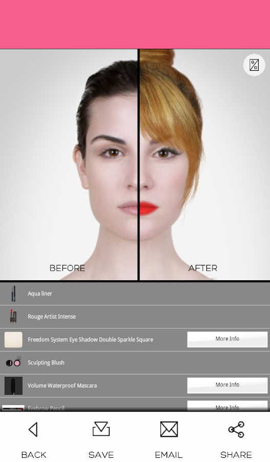 makeup by modiface augmented reality app