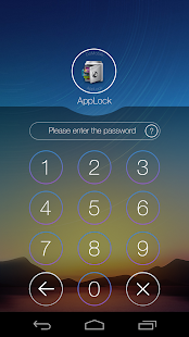 AppLock Theme Sky