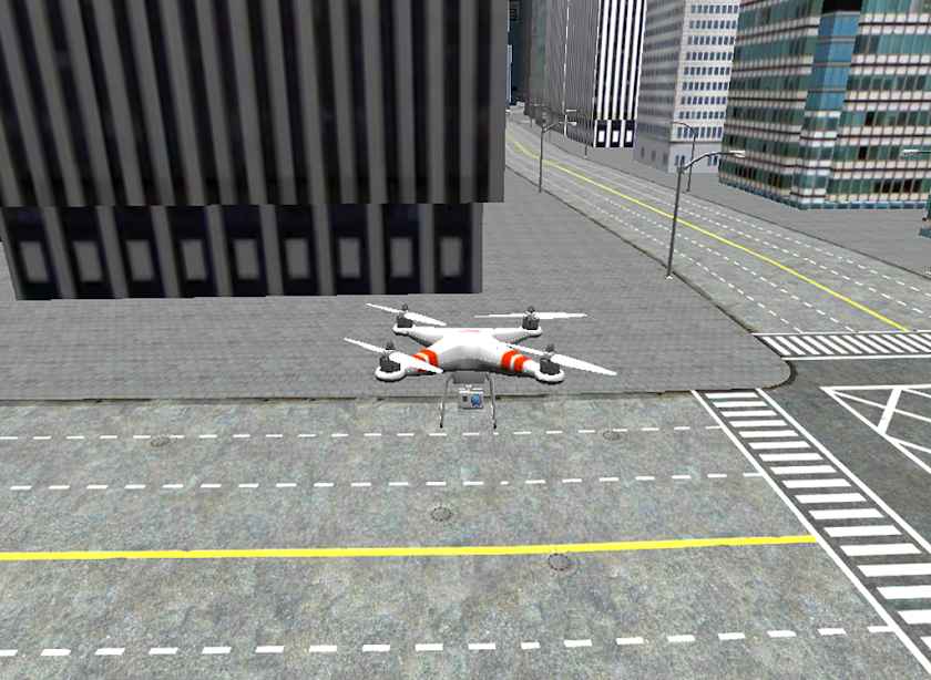 3D Drone Flight Simulator Game Screen 2