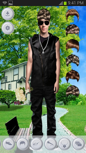 【免費生產應用App】Justin Bieber Dress Up Free-APP點子