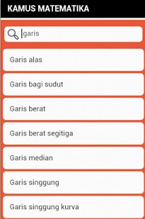 Kamus Matematika - screenshot thumbnail