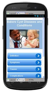 Lastest Bakers Cyst Disease & Symptoms APK