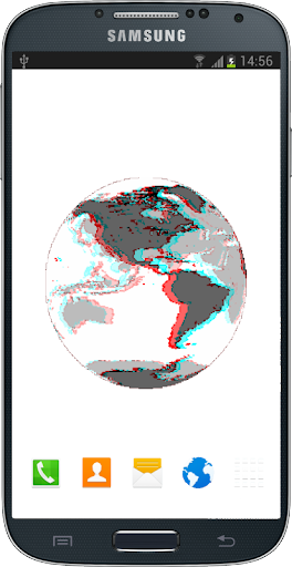 Anaglyph 3D Earth