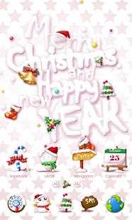 How to install Christmas Cat GOLauncher Theme v1.0 mod apk for android