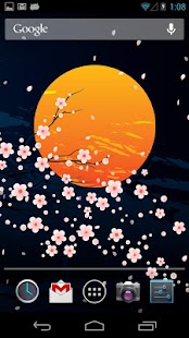 How to install Moon&Sakura Live Wallpaper 1.0 mod apk for laptop