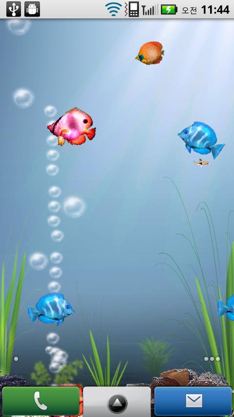 Aquarium Live Wallpaper Screen 2