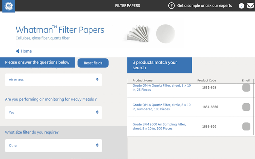 【免費生產應用App】Whatman Filters-APP點子