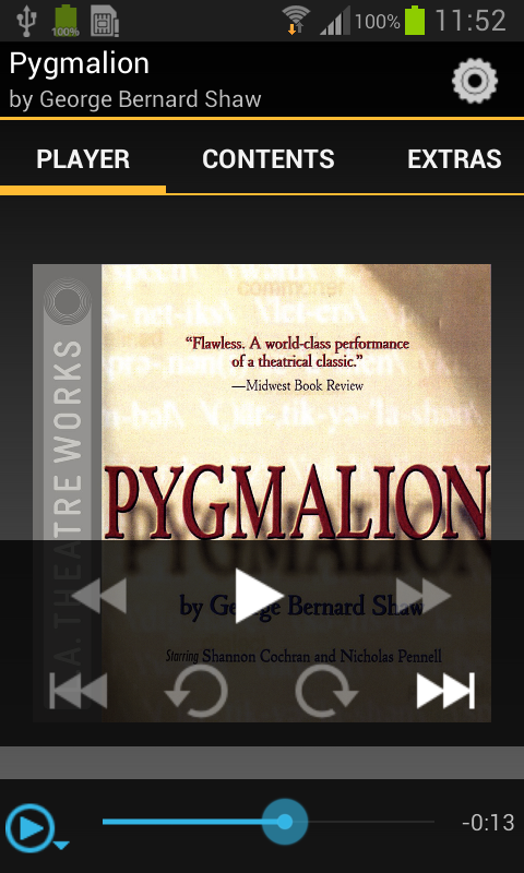 Pygmalion (George B. Shaw) Screen 2