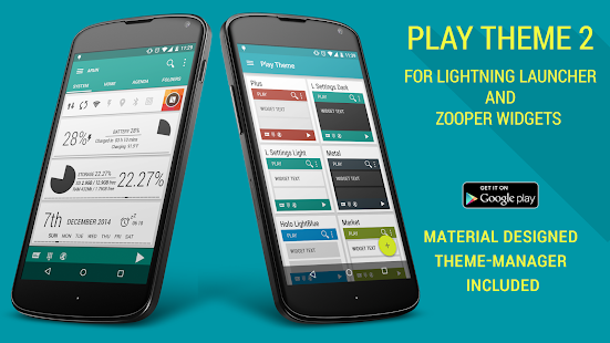 Free Download Play Theme for LLX and Zooper APK for Android