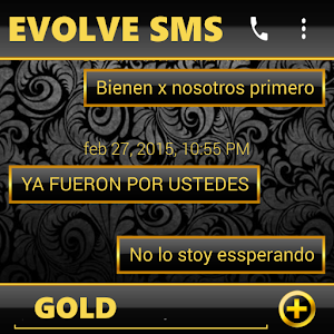 THEME FOR EVOLVESMS GOLD  BLK