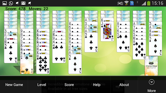 Wcre8tive Solitaire Spider Screenshots 11