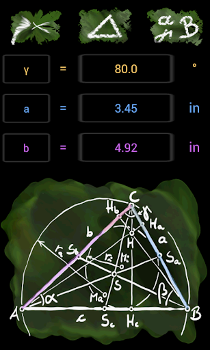 Calc Triangle Solver Pro