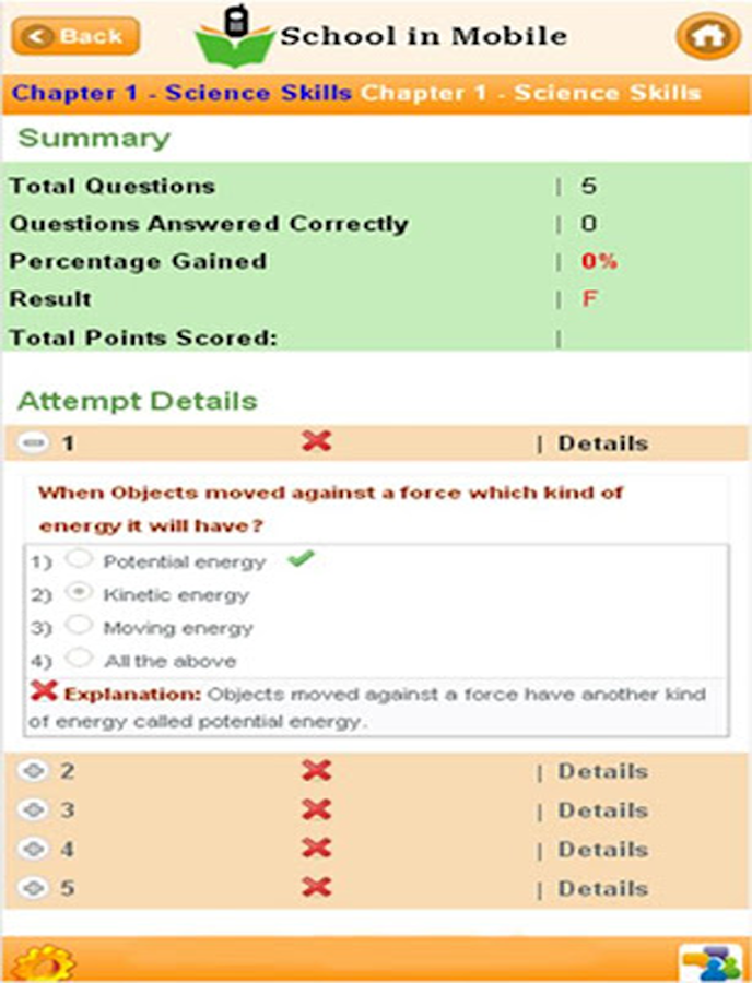 periodic the 6 chapter table quiz STAR 8 screenshot Science Grade Test