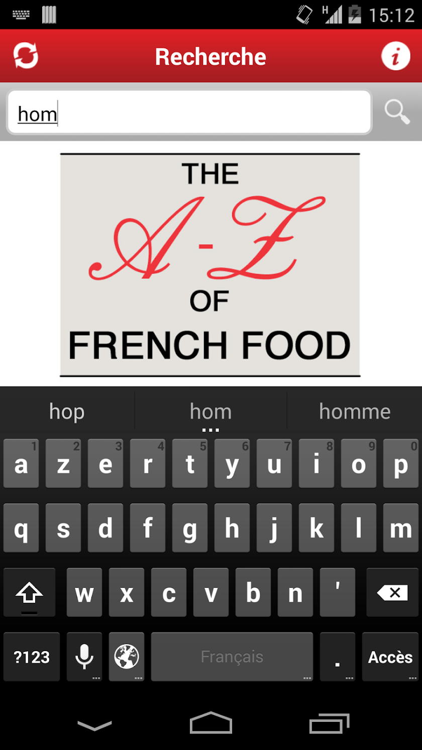 THE A-Z of French Food Screen 2