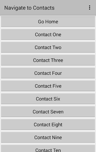 Navigate to Contacts