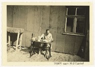 Duitse soldaat aan het strand