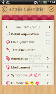 Calendrier Période - screenshot thumbnail