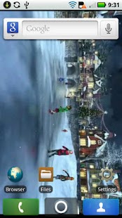 Christmas Town Live WALLPAPER