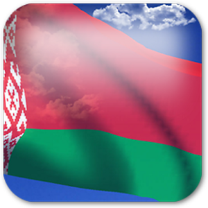 3D Belarus Flag logo