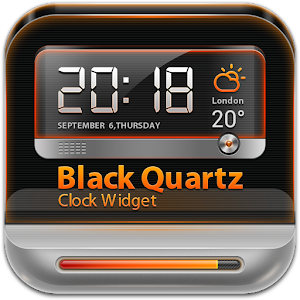 BlackQuartz Clock Widget  Icon