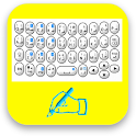 Guide for arabic keyboards icon