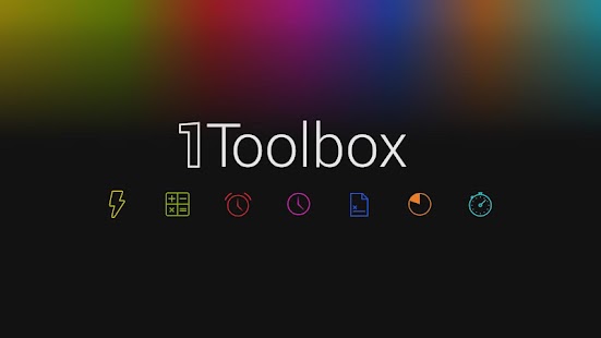 1Toolbox Flashlight Calc Alarm