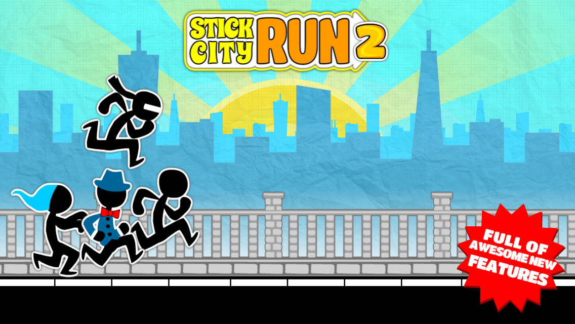 city stickman Run Play Apps Running Stick  on Game Android  City Google 2: