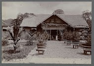 Officierswoning in de bivak te Krueng Seumpo