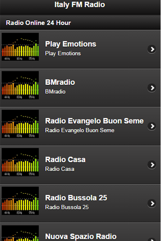 Italy FM Radio