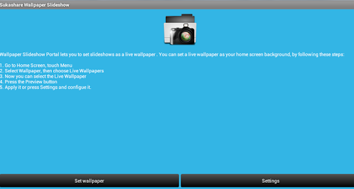 Sukashare Wallpaper Slideshow