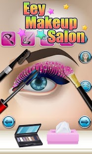 Eyes Makeup Salon - kids games - screenshot thumbnail