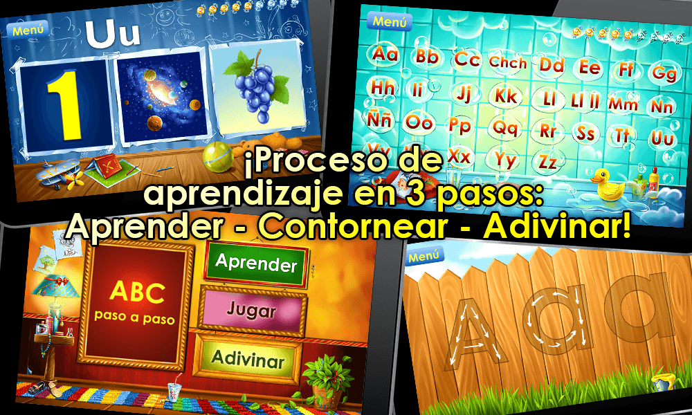Android application Alphabet ABC! Learning letters! ABCD games! screenshort