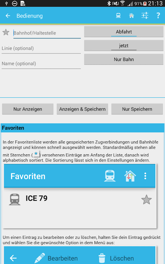 Ist mein Zug pünktlich? AndroidApps auf Google Play