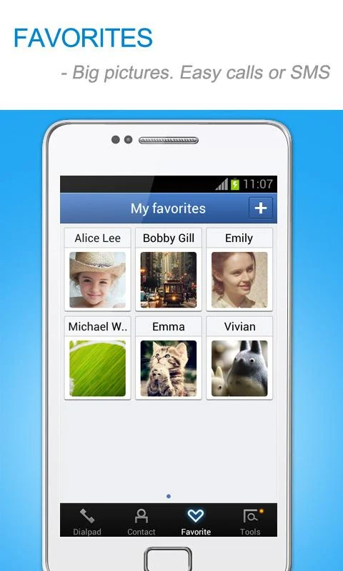 TouchPal Contacts - screenshot