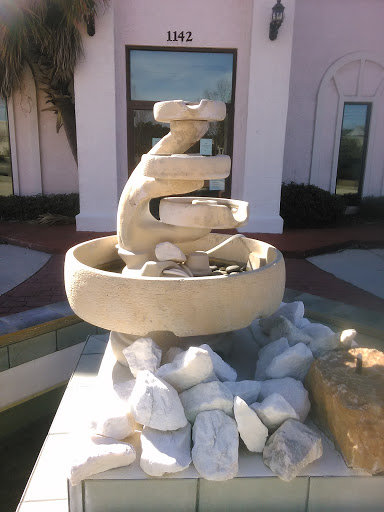 Concrete Cascading Fountain