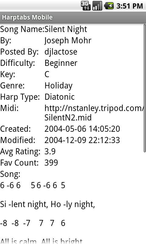 Harptabs Mobile Key Screen 2