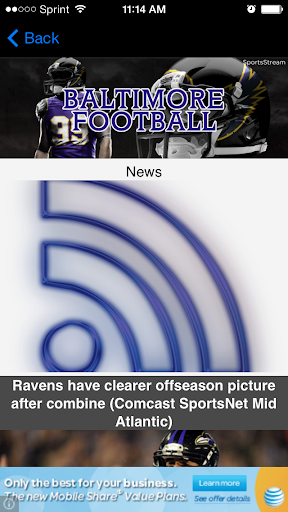 【免費運動App】Baltimore Football STREAM-APP點子