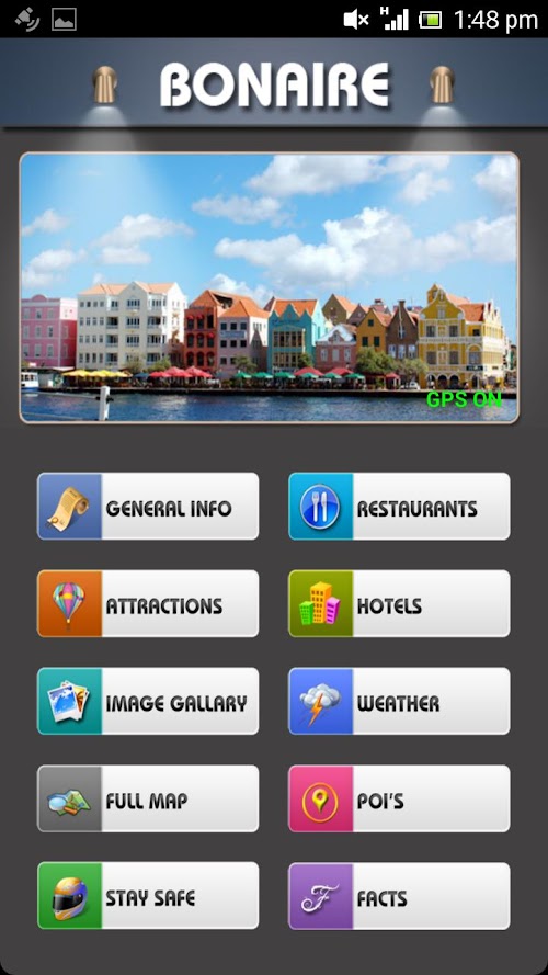 Android application Bonaire Offline Travel Guide screenshort