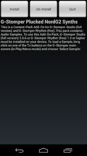 How to get G-Stomper Plucked NordG2Synths lastet apk for bluestacks