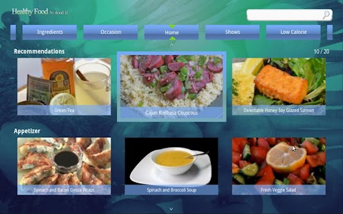 Free Download Healthy food for Google TV APK